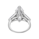 GIA certified 4.13ct Internally Flawless Marquise Diamond Ring