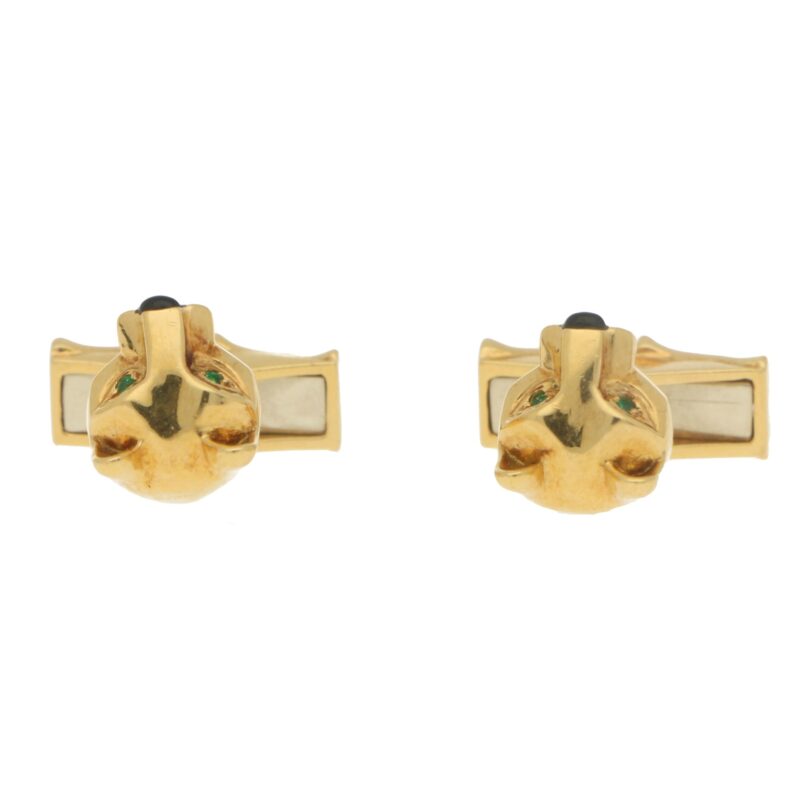 Vintage Panthère de Cartier Cufflinks