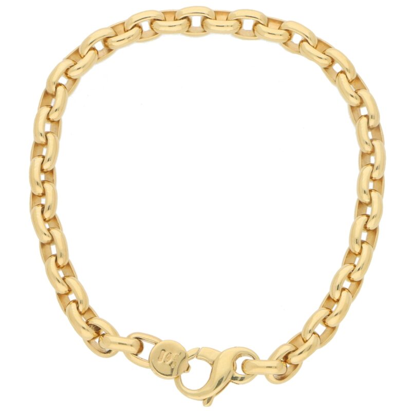 Chunky Chain Bracelet in 18k Yellow Gold