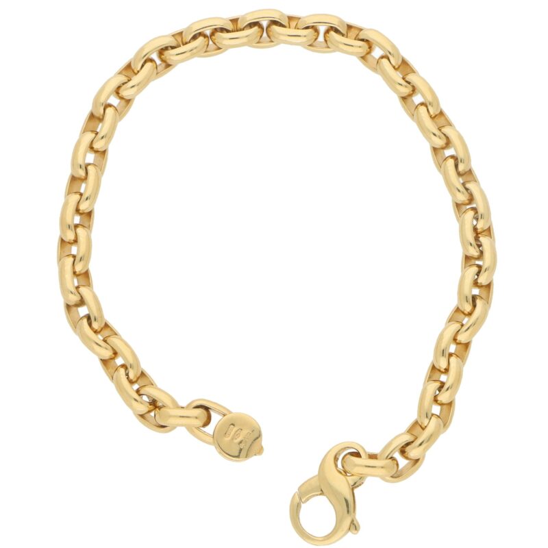 Chunky Chain Bracelet in 18k Yellow Gold