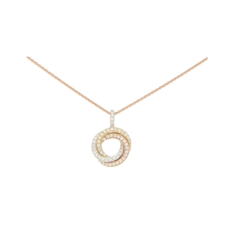 Diamond Trinity Necklace