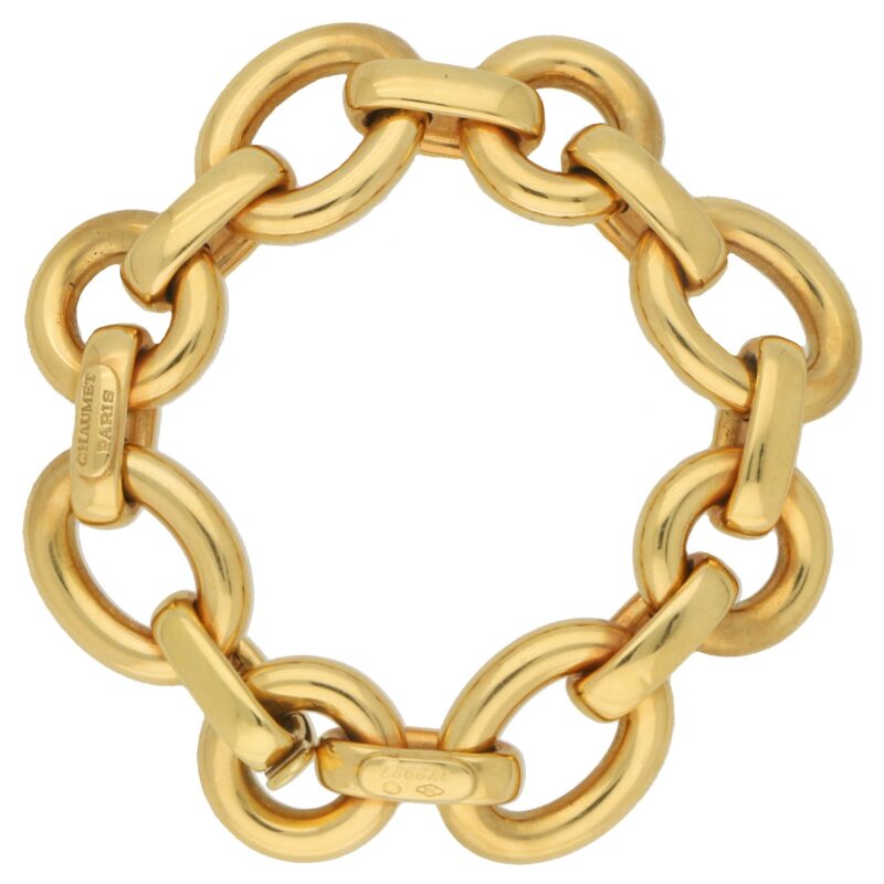 Chaumet Paris Chunky Chain Link Retro Bracelet