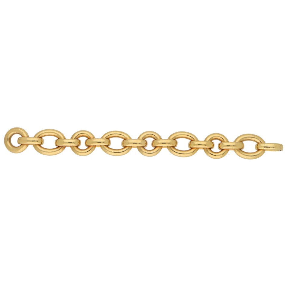 Chaumet Paris Chunky Chain Link Retro Bracelet
