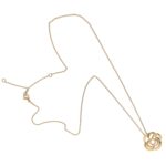 CHANEL Fil De Camélia Flower Pendant Necklace