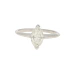 Marquise Diamond Solitaire Engagement Ring