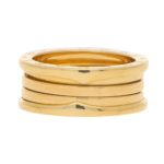 Bulgari B.zero1 Band Ring in Yellow Gold