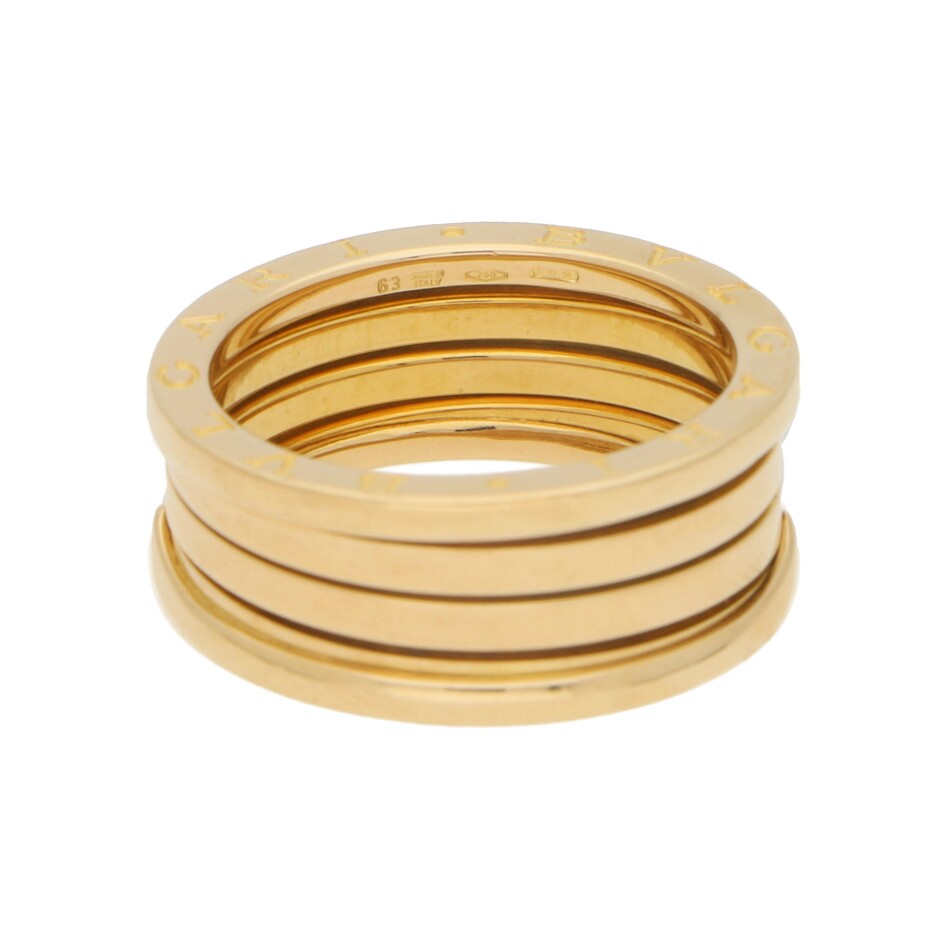Bulgari B.zero1 Band Ring in Yellow Gold