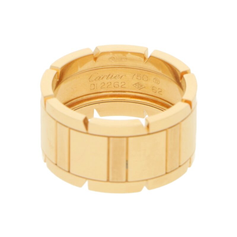 Cartier Tank Francaise Band Ring, Size 62