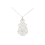 Garrard Tudor Rose Diamond Pendant