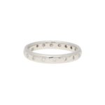 Diamond Full Eternity Ring Set in 18k White Gold