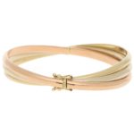 Hinged Trinity Bangle