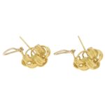 Chunky 1980's Knot Earrings