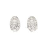 Myst De Cartier Diamond and Rock Crystal Earrings