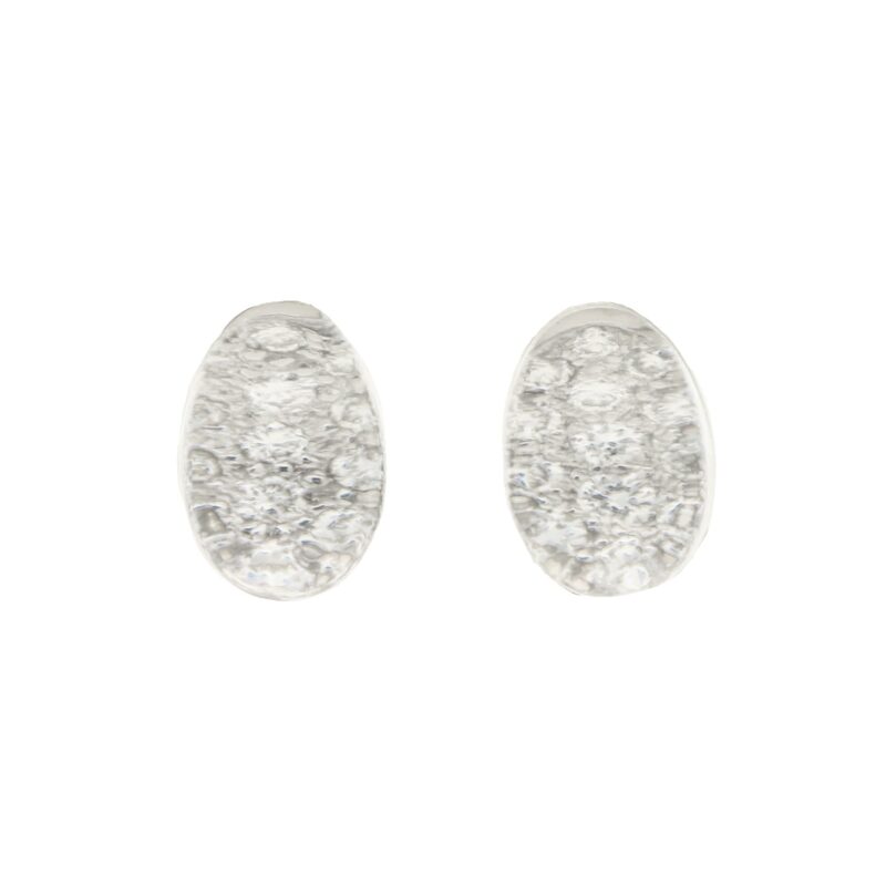 Myst De Cartier Diamond and Rock Crystal Earrings