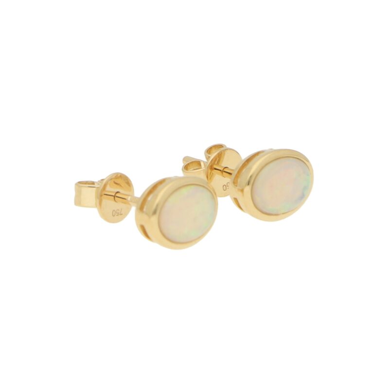 Opal Stud Earrings