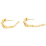 Diamond Bubble Huggy Hoop Earrings