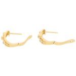 Diamond Bubble Huggy Hoop Earrings