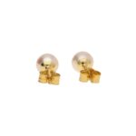 6-6.5mm Cultured Pearl Stud Earrings