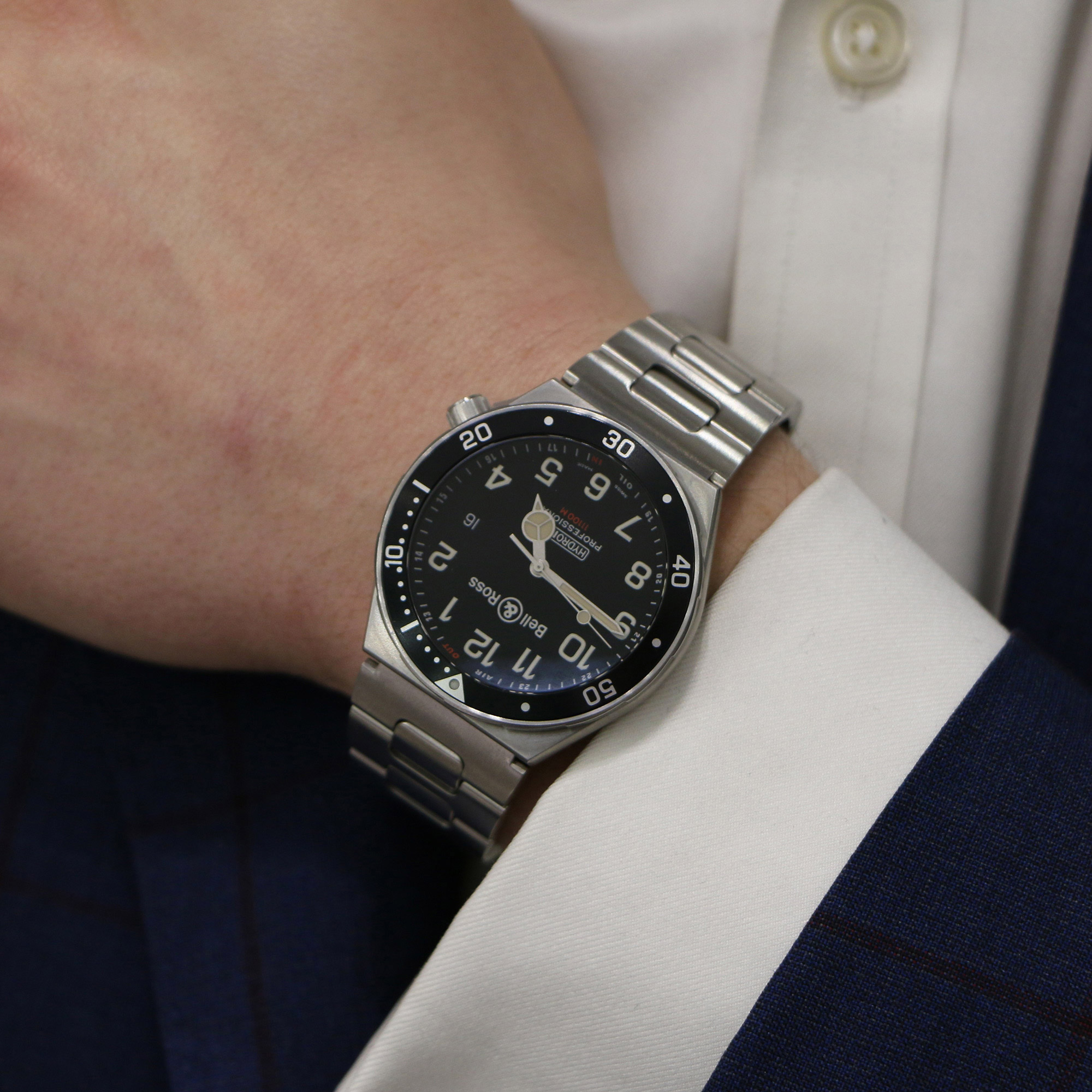 Rare Bell Ross Hydromax wrist watch