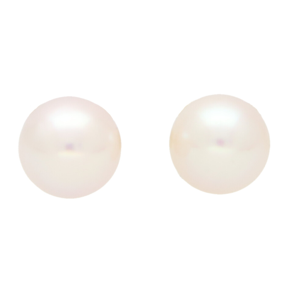 7-7.5mm Cultured Pearl Stud Earrings