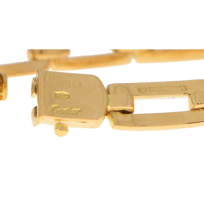 Cartier Chain Link Bracelet in Solid Yellow Gold