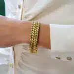 1970's Vintage Chevron Bracelet