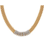 Vendome Diamond Fope Necklace