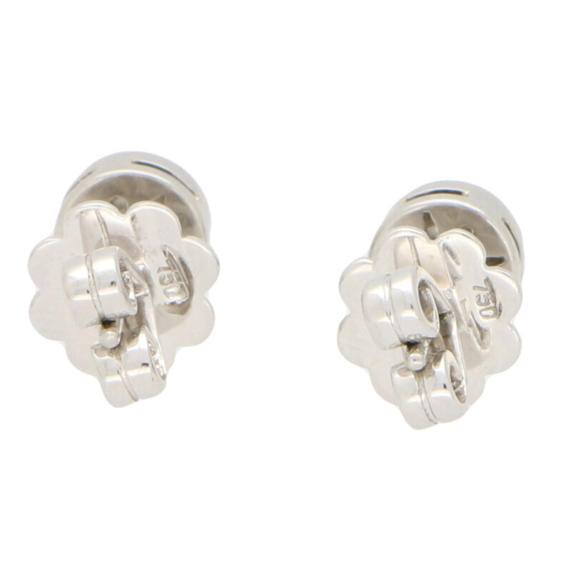 Solitaire Diamond Stud Earrings 0.65ct each