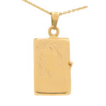 Vintage Gold Locket in 18K Yellow Gold