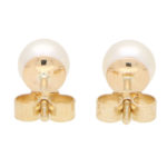 6-6.5mm Cultured Pearl Stud Earrings