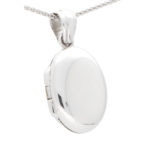 White Gold Locket