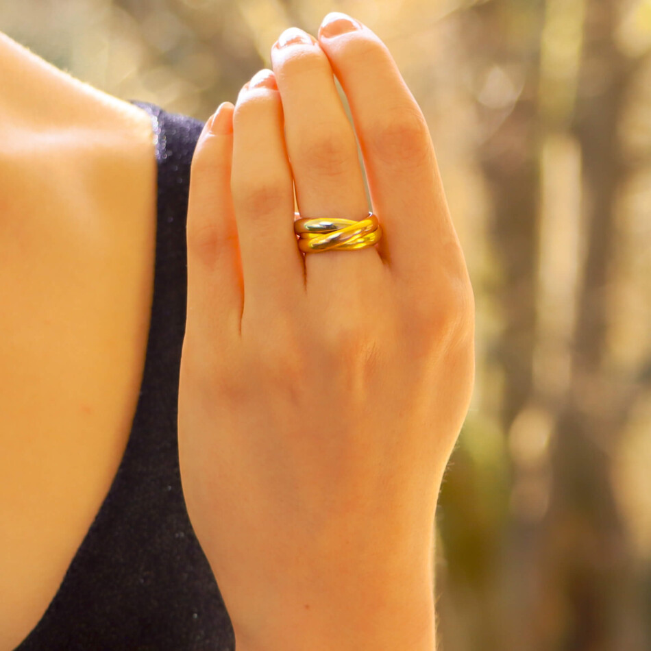 Cartier Trinity Ring Size 58
