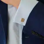 Vintage Cartier Art Deco London Square Cufflinks