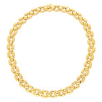 Vintage Cartier Chunky Honeycomb Link Necklace