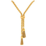 Vintage Chopard Adjustable Tassel Necklace