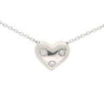 Tiffany & Co. Diamond Heart Pendant in Platinum