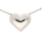 Tiffany & Co. Diamond Heart Pendant in Platinum