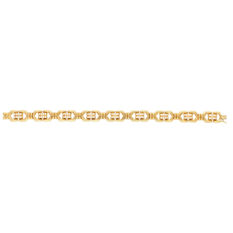 Mauboussin Diamond Chain Link Bracelet