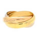 Vintage Cartier Trinity Band Ring Size 49