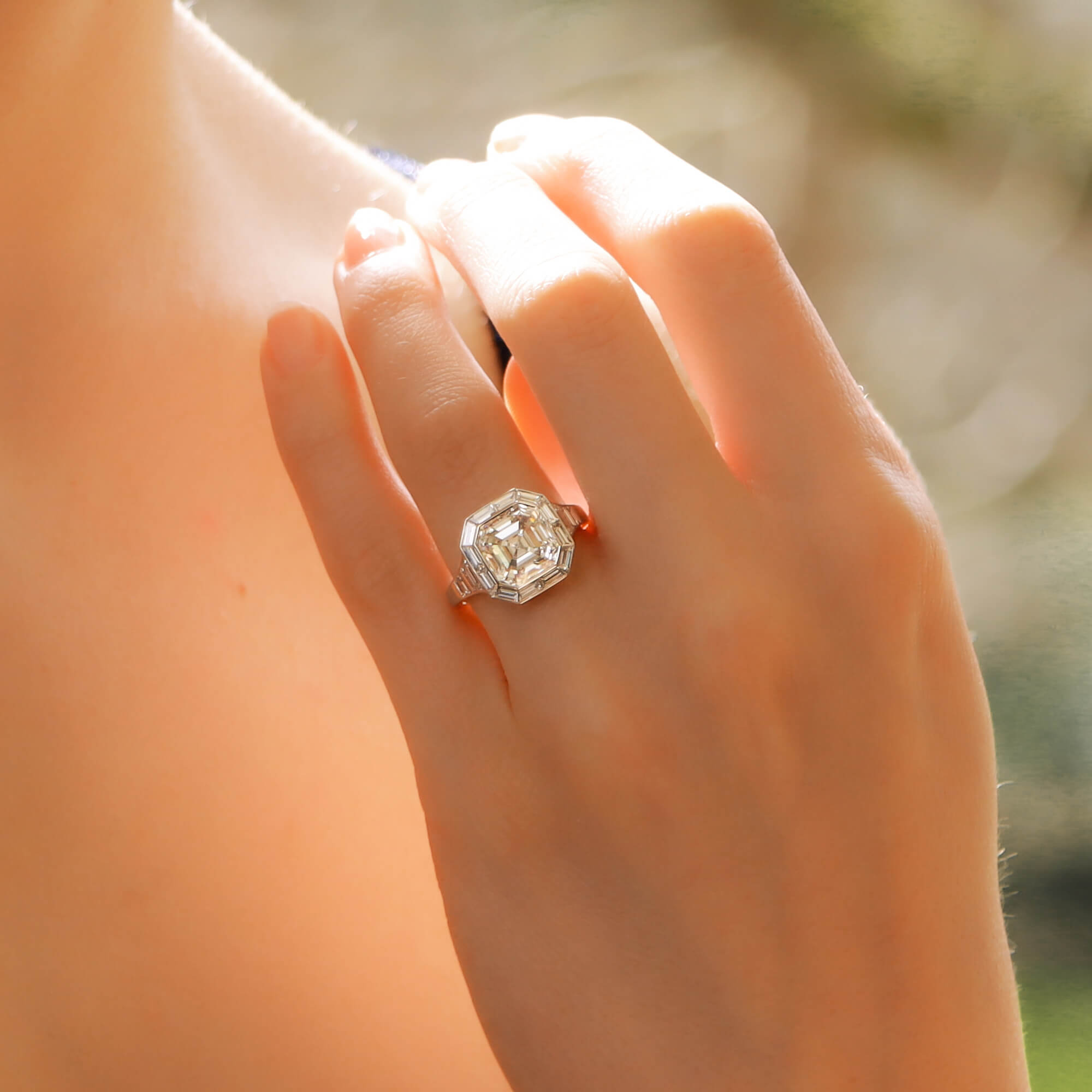 Deco wedding ring online