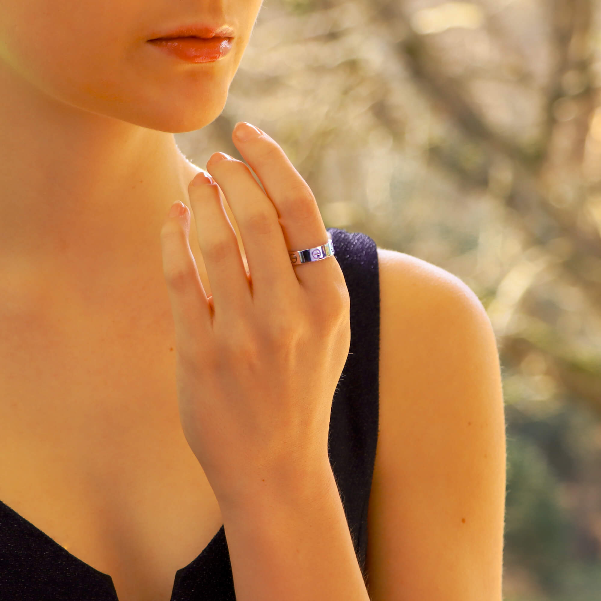 Cartier Love Ring in White Gold Size 51 at Susannah Lovis Jewellers