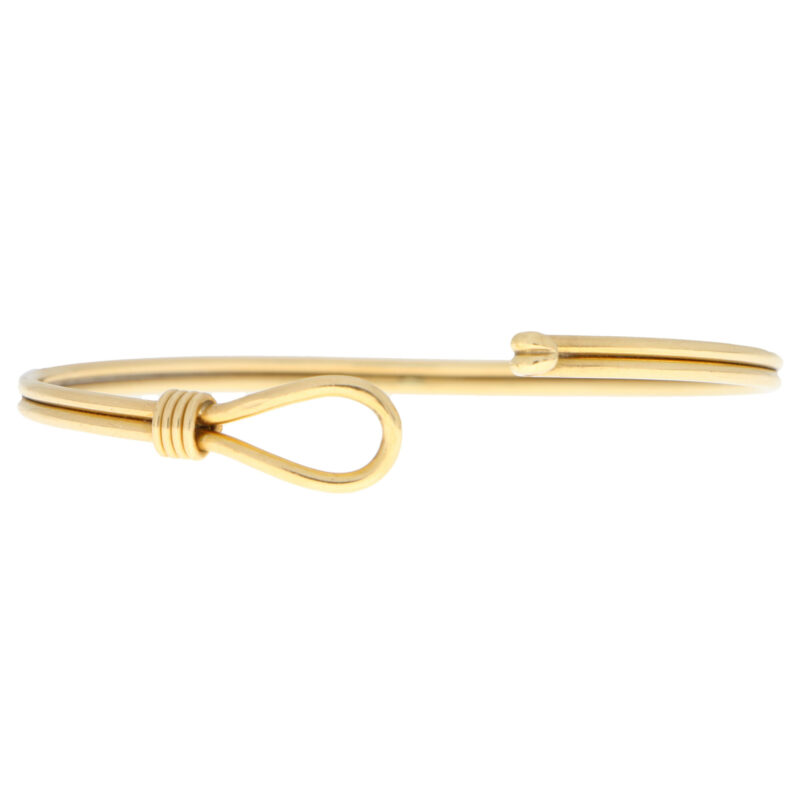 Rare Vintage Gucci Stirrup Bangle Bracelet