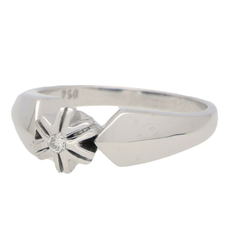 Vintage Diamond Star Ring