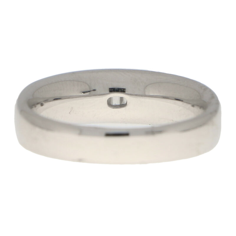 Baguette Cut Diamond Half Eternity Ring