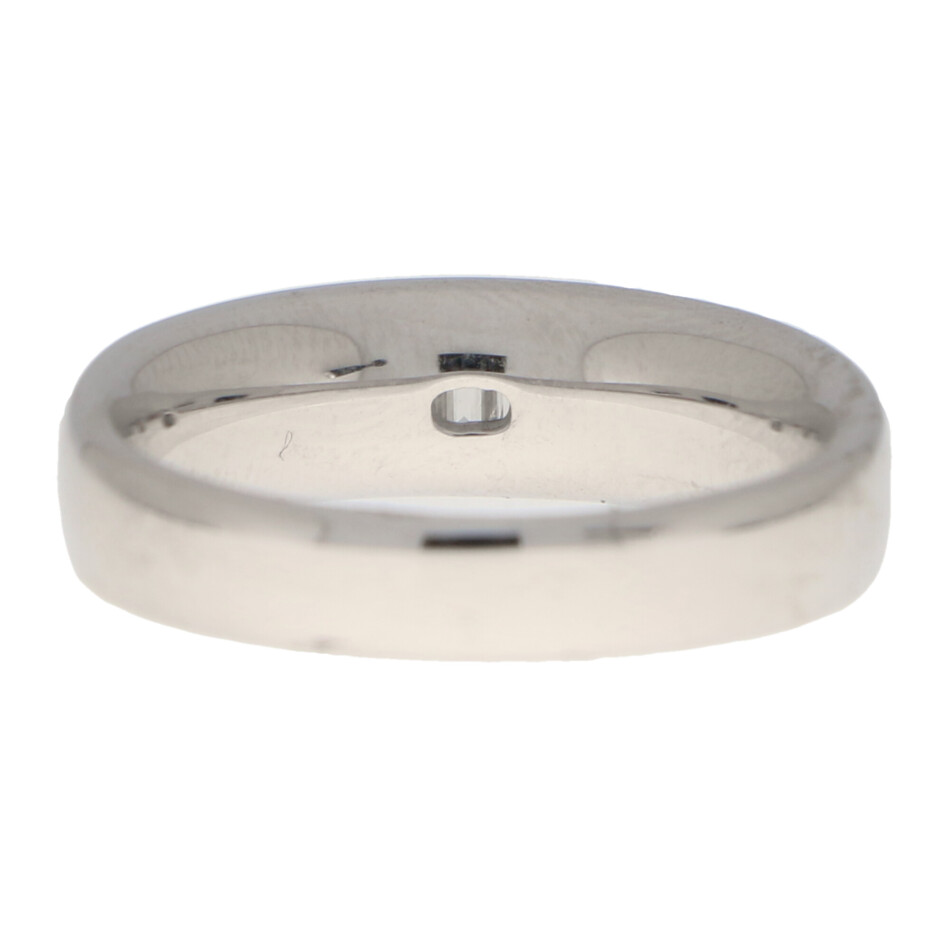 Baguette Cut Diamond Half Eternity Ring
