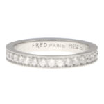 Fred Paris Diamond Full Eternity Ring in Platinum