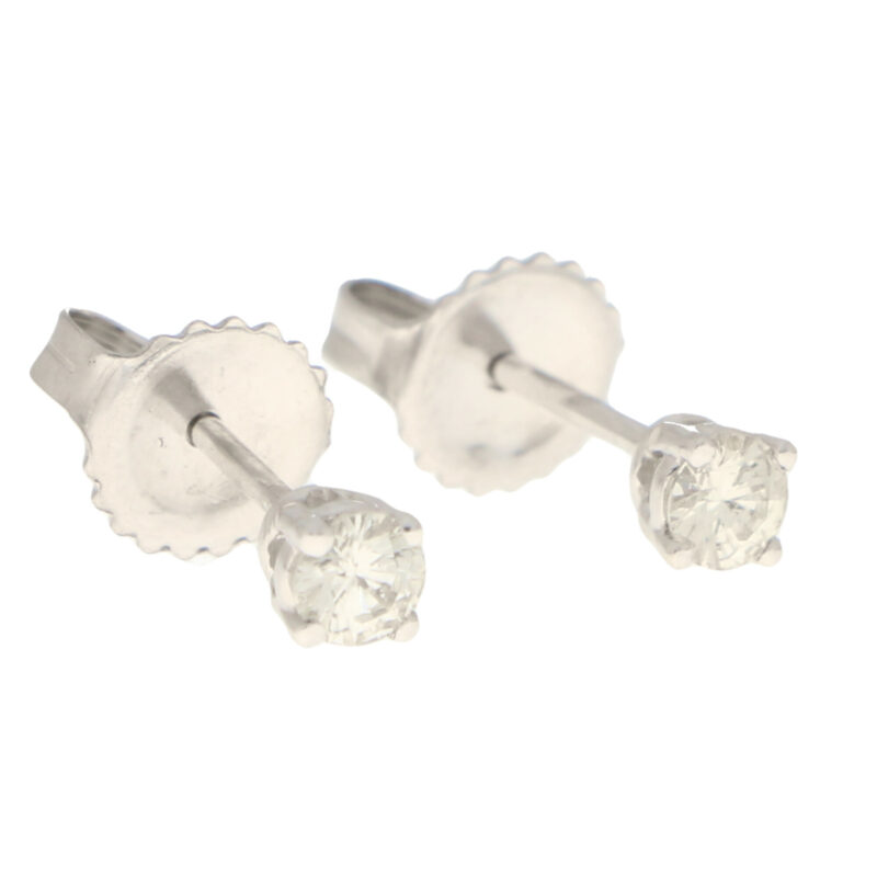 Solitaire Diamond Studs 0.28 carats