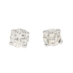 Solitaire Diamond Studs 0.40ct