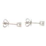 Solitaire Diamond Studs 0.50ct