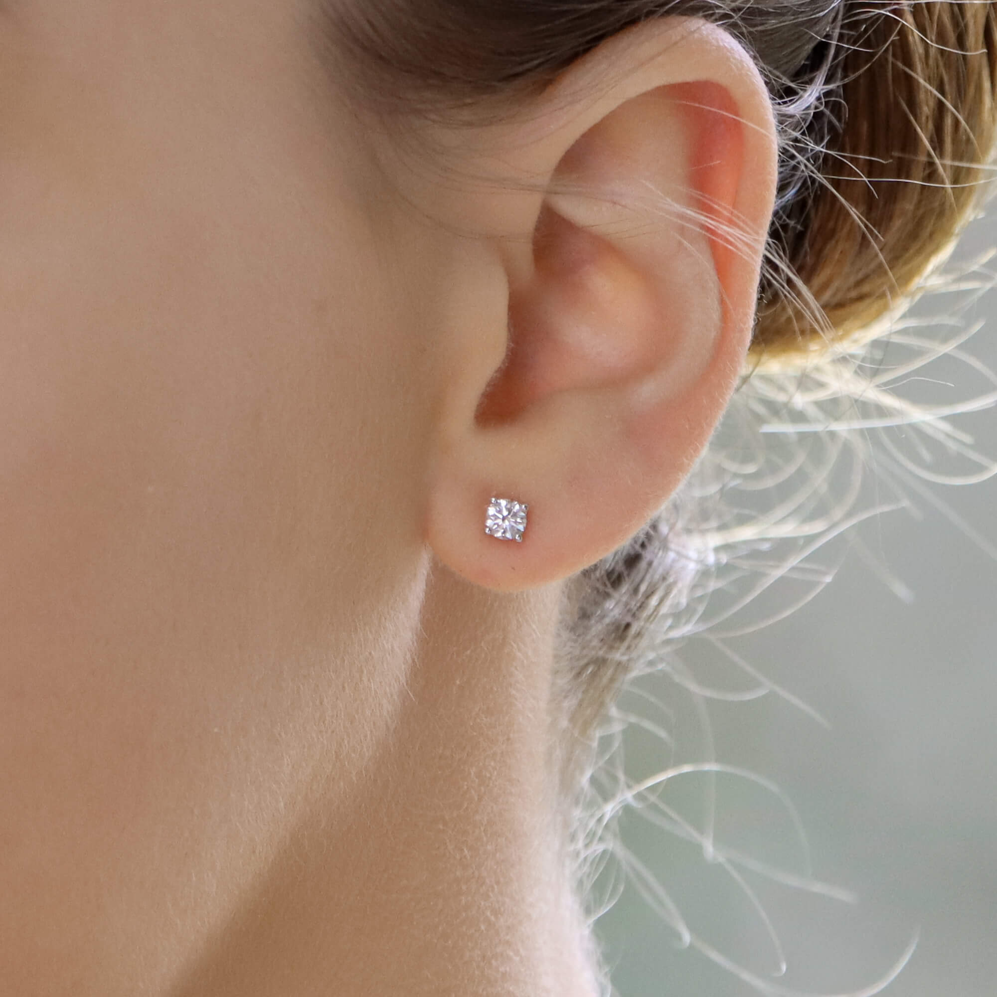Interchangeable Ruby Sapphire Diamond and Pearl Stud Earrings at Susannah Lovis Jewellers